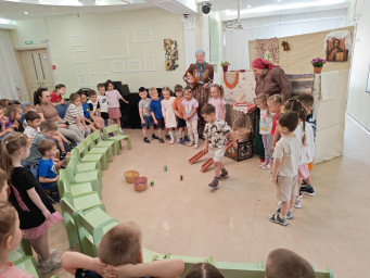 Спектакль фольклорного театра &laquo;Ситцевая деревенька&raquo; &mdash; &laquo;Пасхальный день&raquo; 2