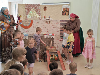 Спектакль фольклорного театра &laquo;Ситцевая деревенька&raquo; &mdash; &laquo;Пасхальный день&raquo; 4