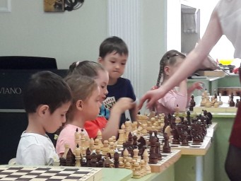Открытое занятие по шахматам