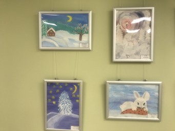 Выставка детских работ "Зимушка зима" 0