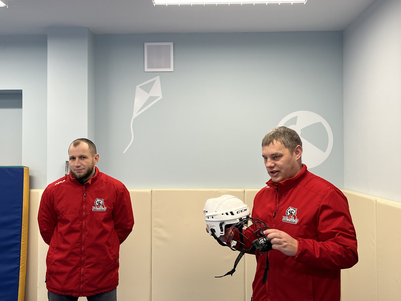 Встреча с тренерами по хоккею